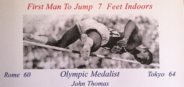 Olympic Medalist John Thomas