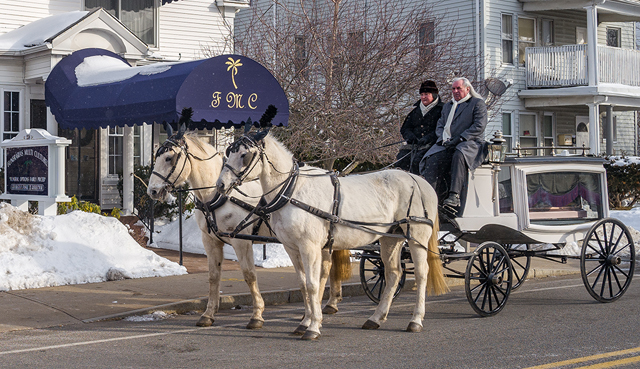 Horse and Carriage  at Funerarias Muti Culurel, Brockton, MA
